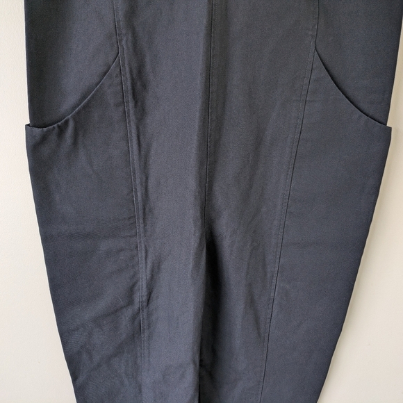 Elizabeth Suzann Jumpsuit Women's S Tall Blue Dark Navy Clyde Cotton Canvas - Picture 6 of 14